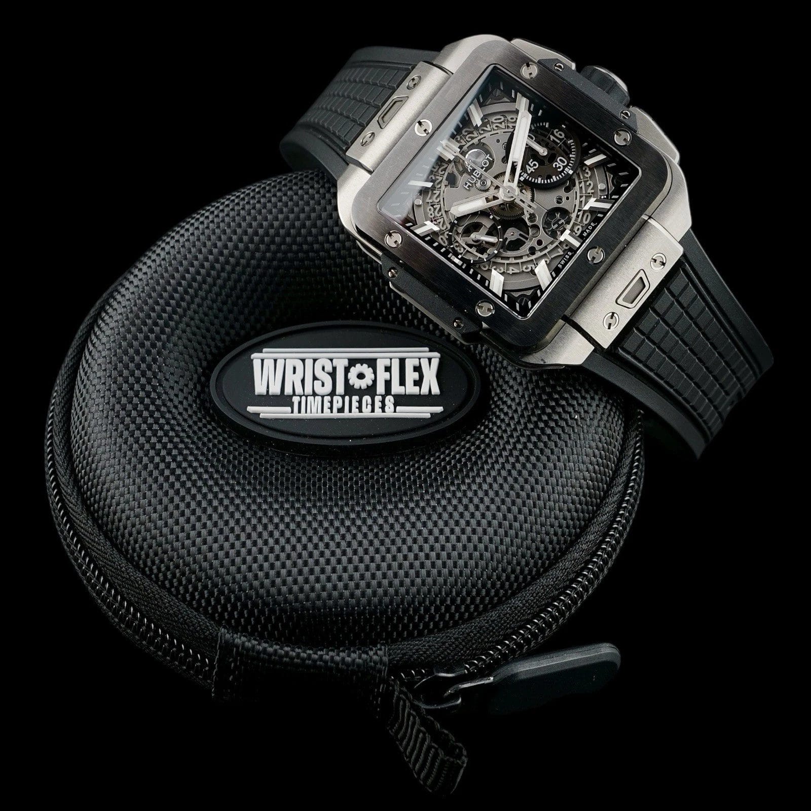 HUBLOT Square Bang Unico, Titanium Ceramic, 821.NM.0170.RX - Full Collector Set - Image 3