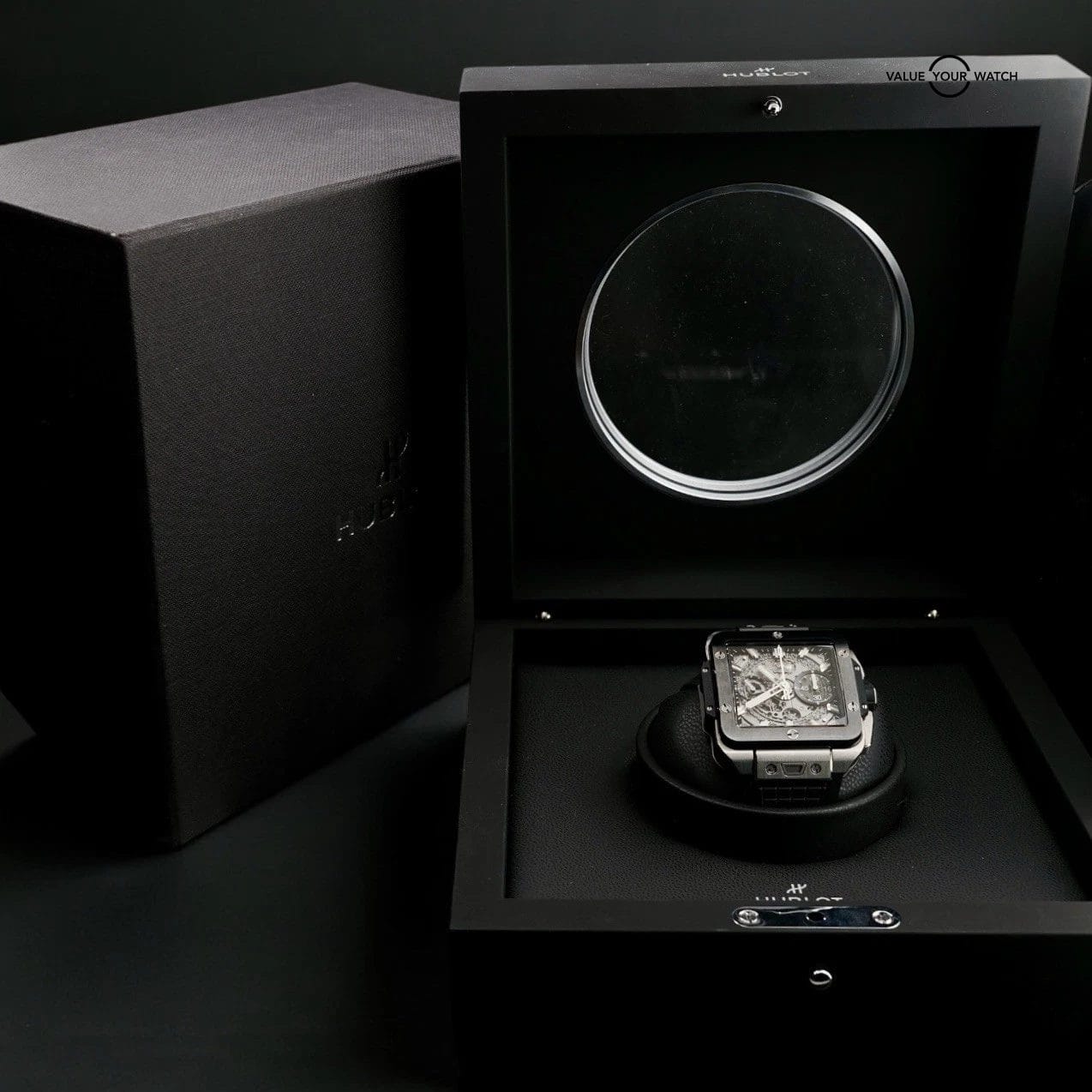 HUBLOT Square Bang Unico, Titanium Ceramic, 821.NM.0170.RX - Full Collector Set - Image 5