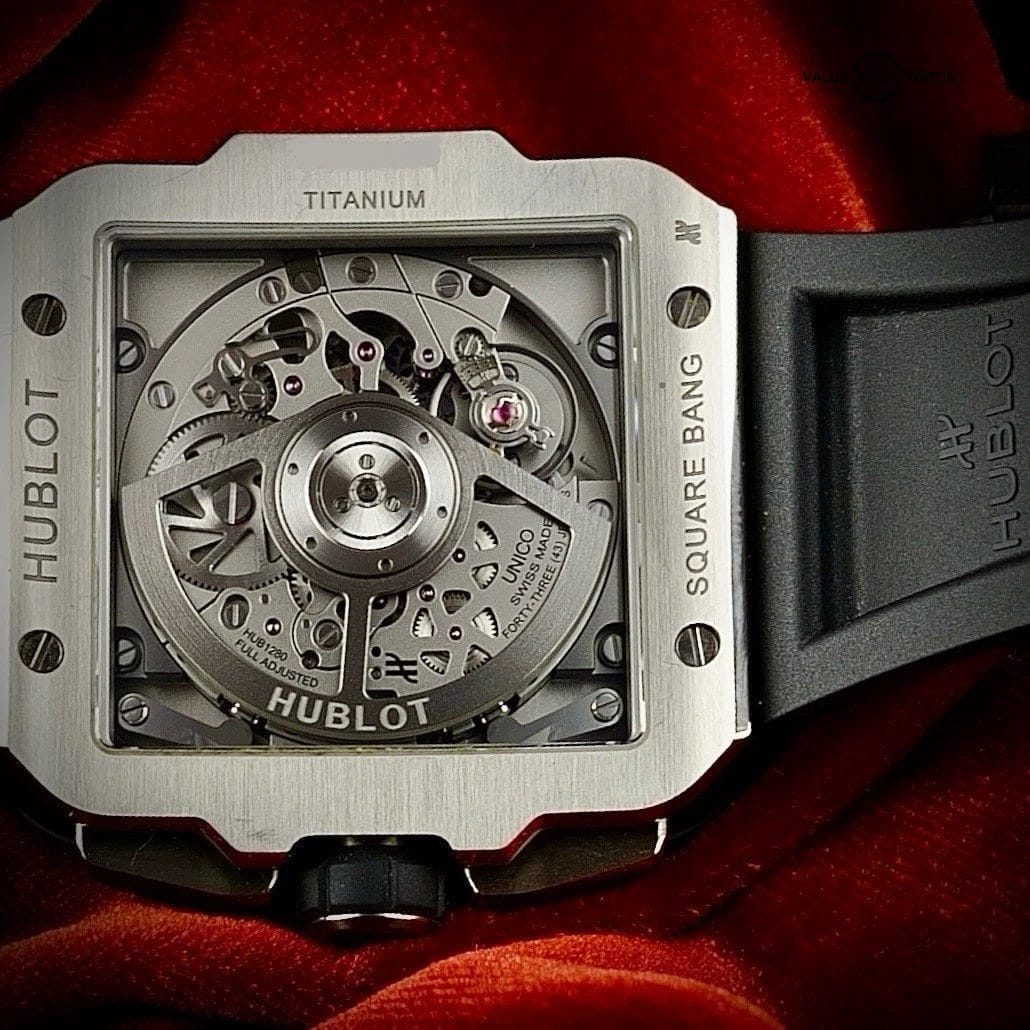 HUBLOT Square Bang Unico, Titanium Ceramic, 821.NM.0170.RX - Full Collector Set - Image 11