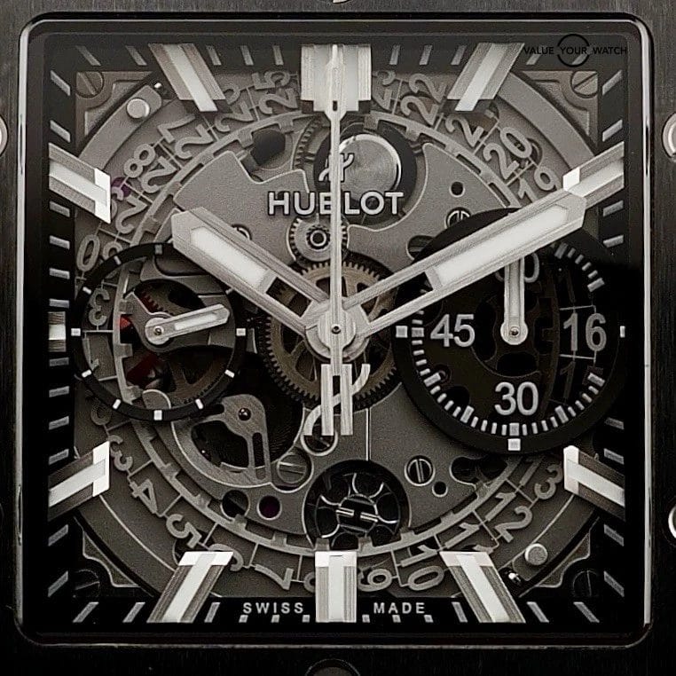 HUBLOT Square Bang Unico, Titanium Ceramic, 821.NM.0170.RX - Full Collector Set - Image 14
