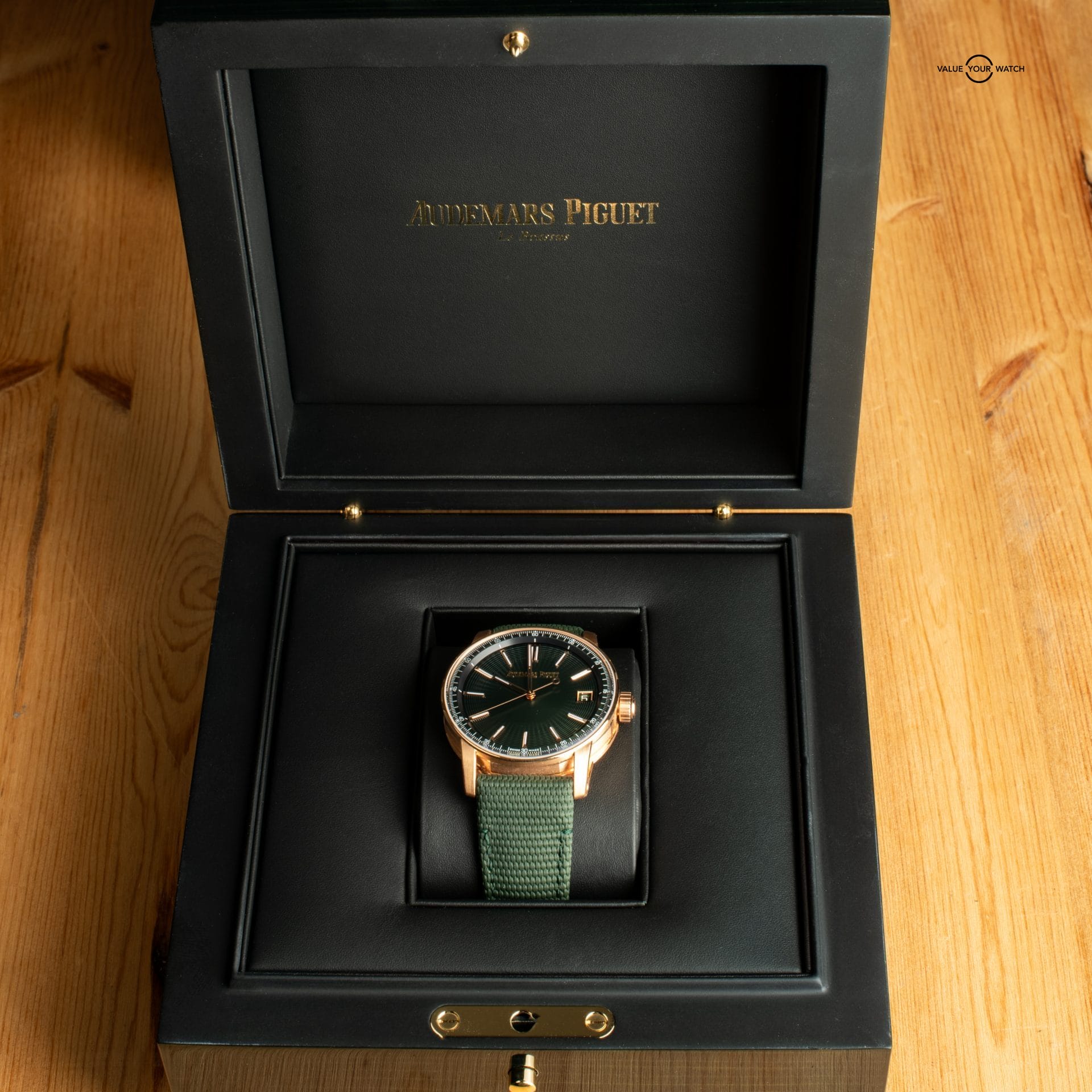 Audemars Piguet Code 11.59 Self-winding Rose Gold Green Dial Full Set - Image 4