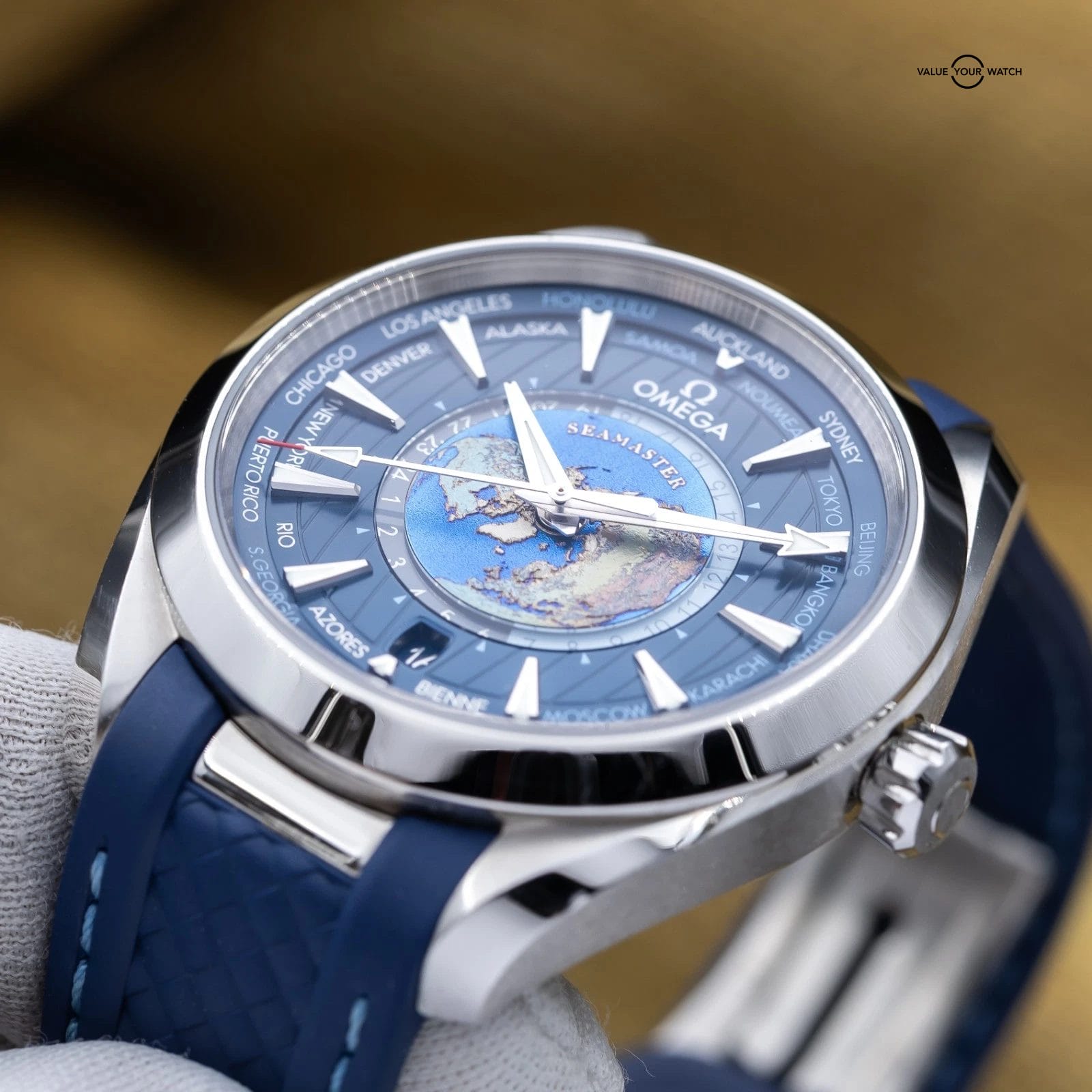 2023 Omega Seamaster Aqua Terra 150m Master Chronometer GMT - Complete Set - Image 5