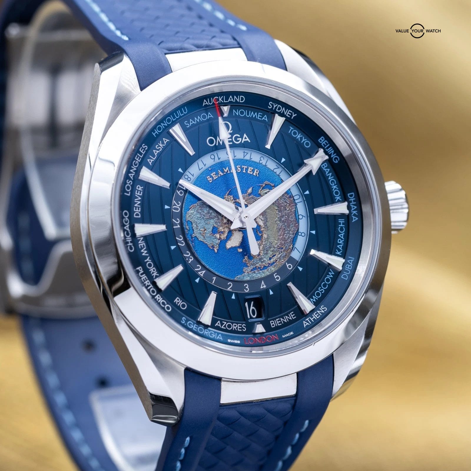 2023 Omega Seamaster Aqua Terra 150m Master Chronometer GMT - Complete Set - Image 18