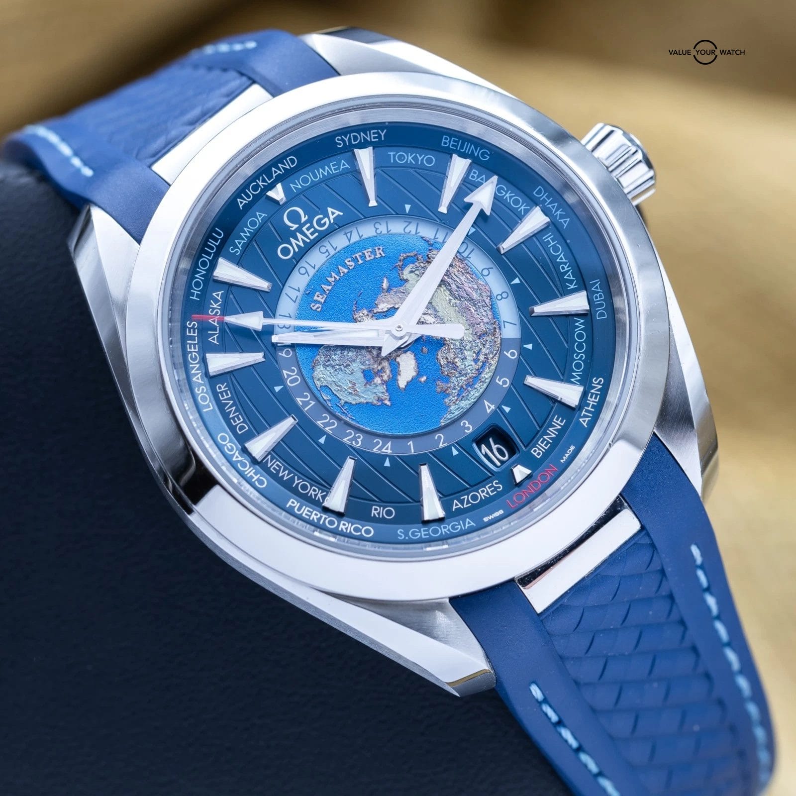 2023 Omega Seamaster Aqua Terra 150m Master Chronometer GMT - Complete Set - Image 19