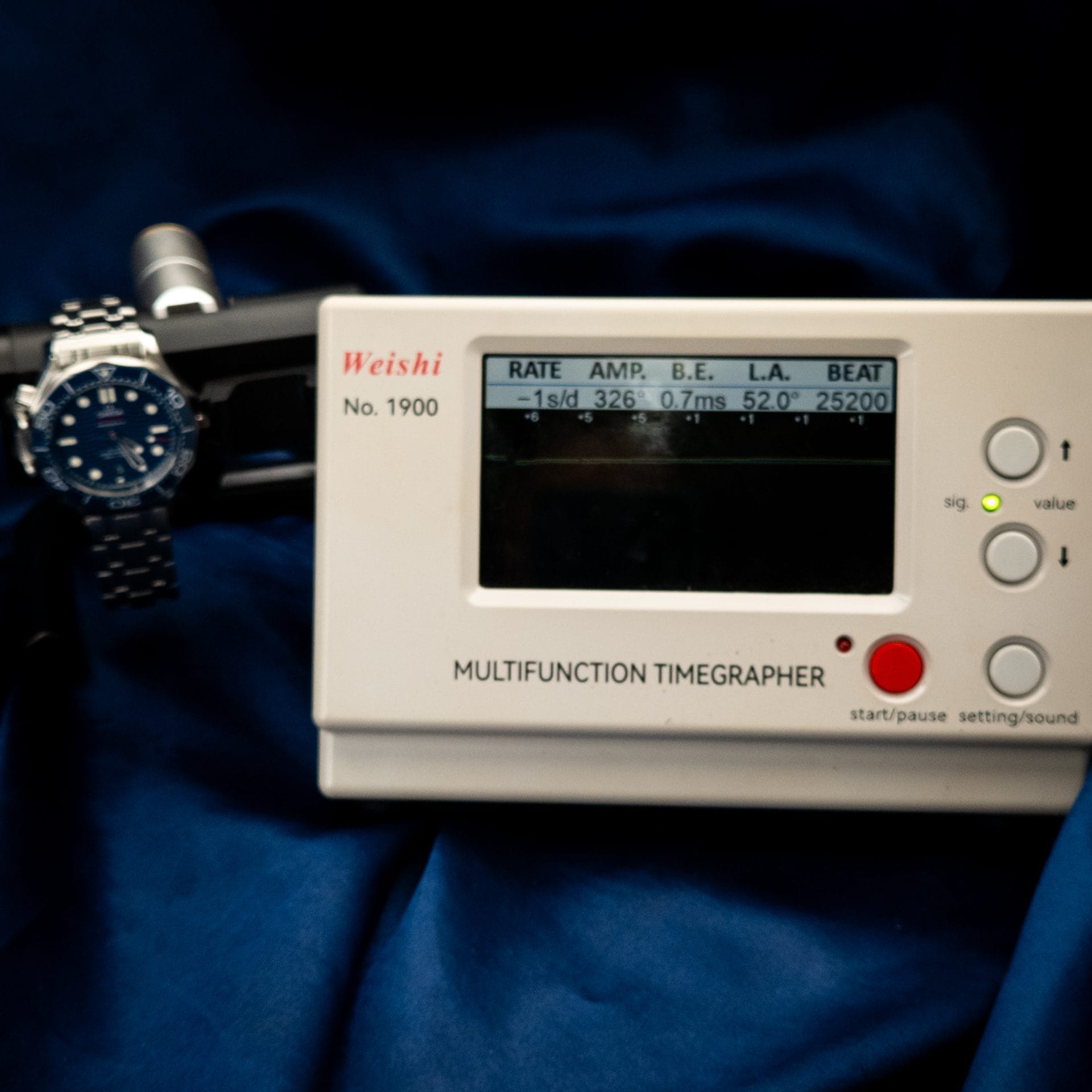 2023 OMEGA SEAMASTER DIVER PRO BLUE WAVE 210.30.42.20.03.001 AUTOMATIC CO AXIAL Warranty to 2028 - Image 15