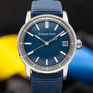 Audemars Piguet Code 11.59 Blue Men’s Watch – 15210ST New & Unworn