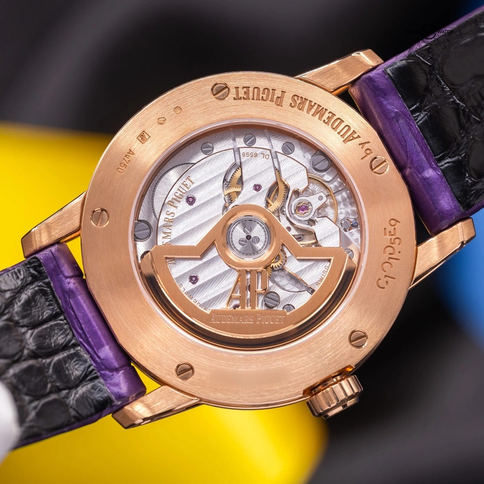 Audemars Piguet Code 11.59 Rose Gold, Purple Dial Watch 77410OR.OO.A623CR.01 - Image 3