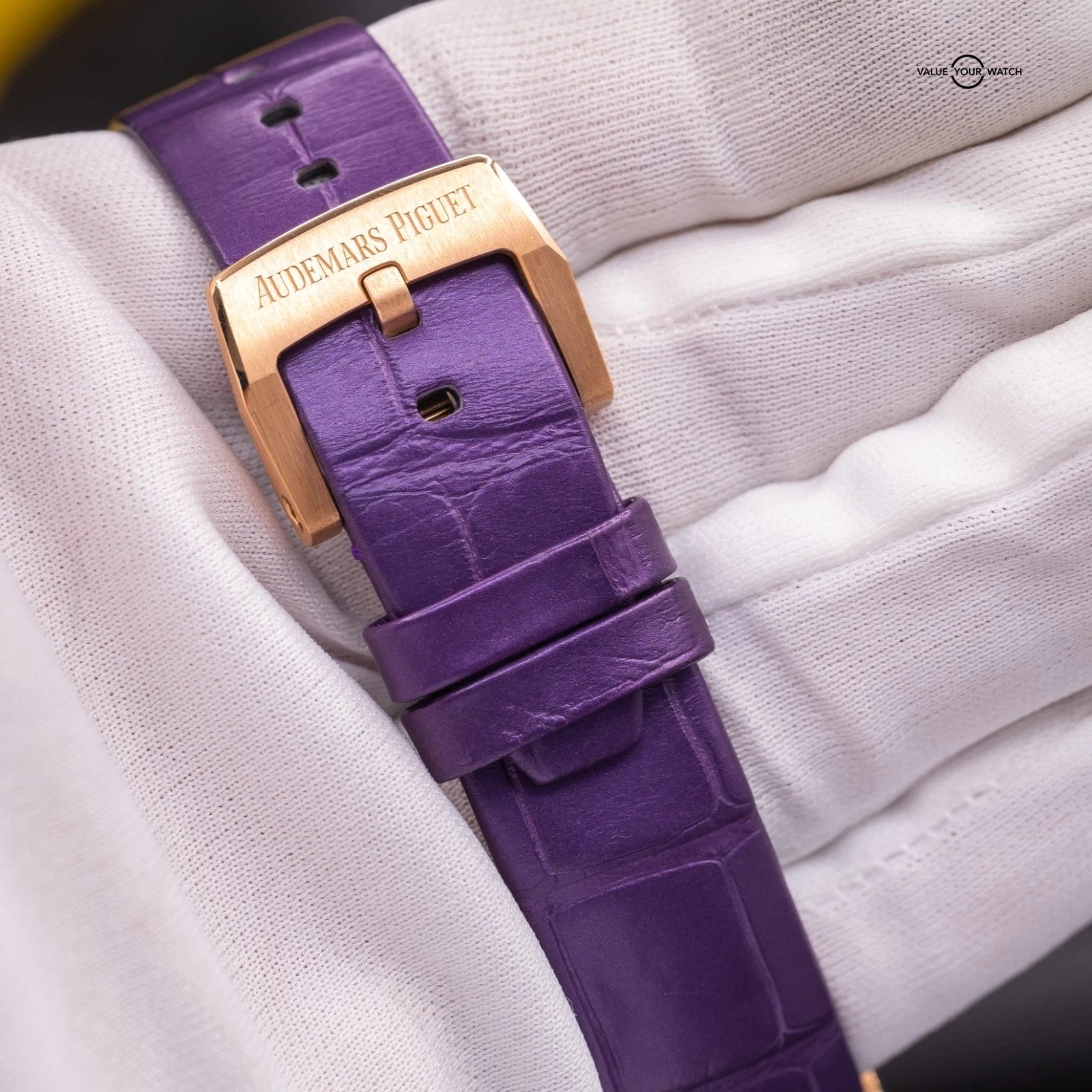 Audemars Piguet Code 11.59 Rose Gold, Purple Dial Watch 77410OR.OO.A623CR.01 - Image 6
