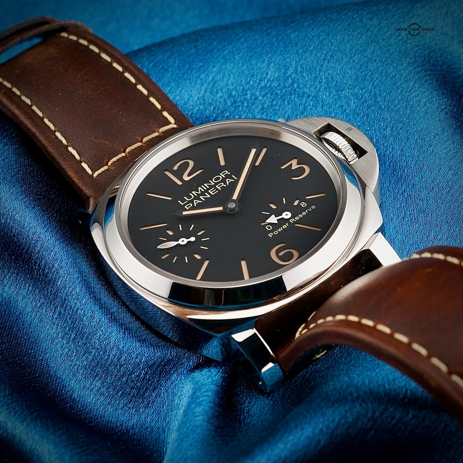 Panerai Luminor Men's Black Watch - PAM00795, Full Set, near Mint, 2 OEM Straps - Image 16