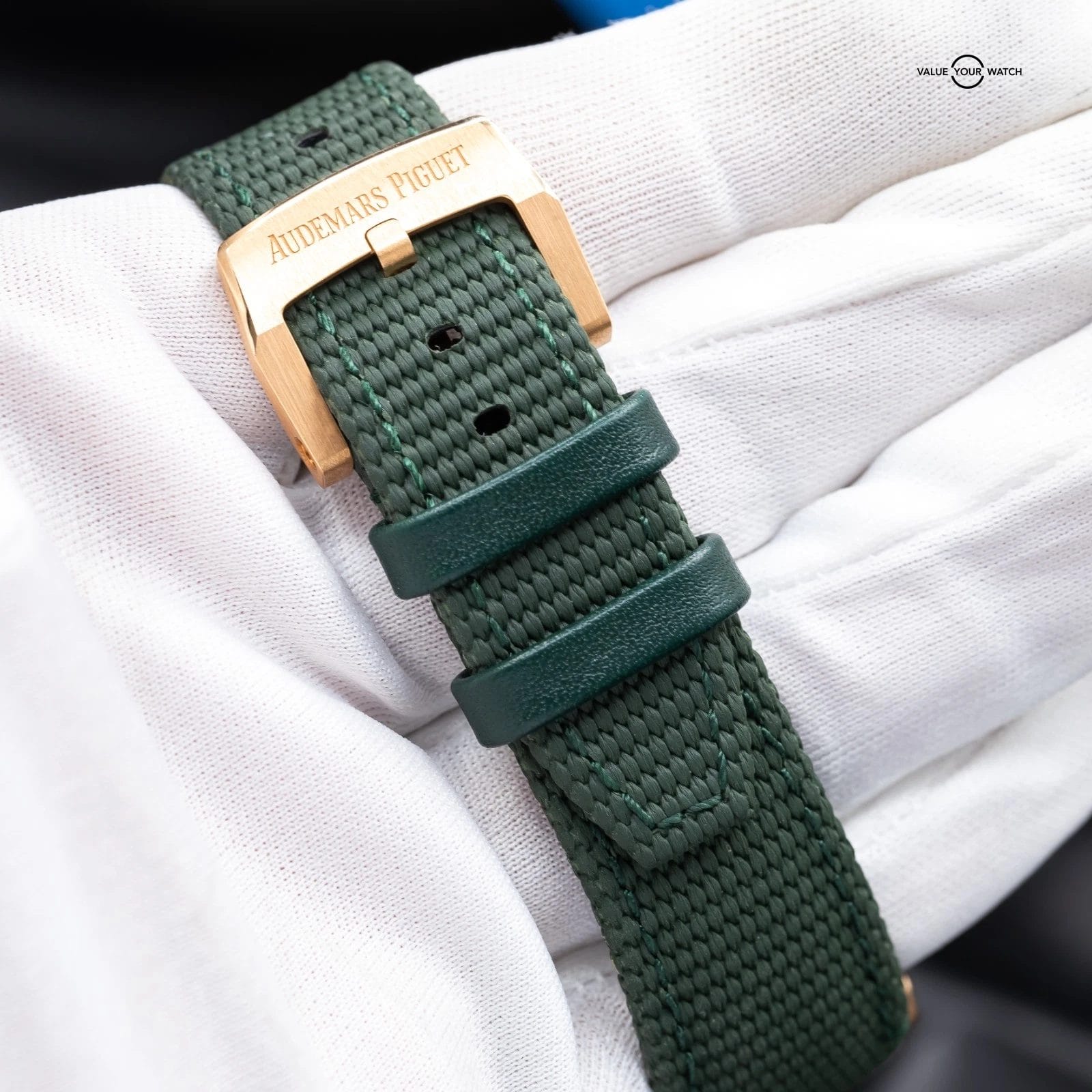 2025 Audemars Piguet Code 11.59 18K Rose Gold Green Men's Watch -15210OR-New - Image 6