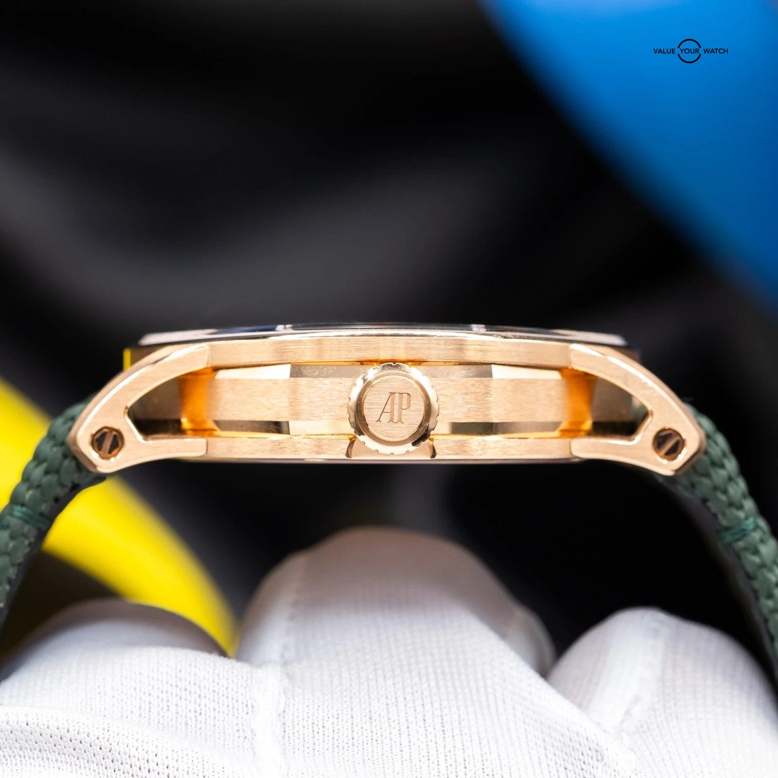 2025 Audemars Piguet Code 11.59 18K Rose Gold Green Men's Watch -15210OR-New - Image 12