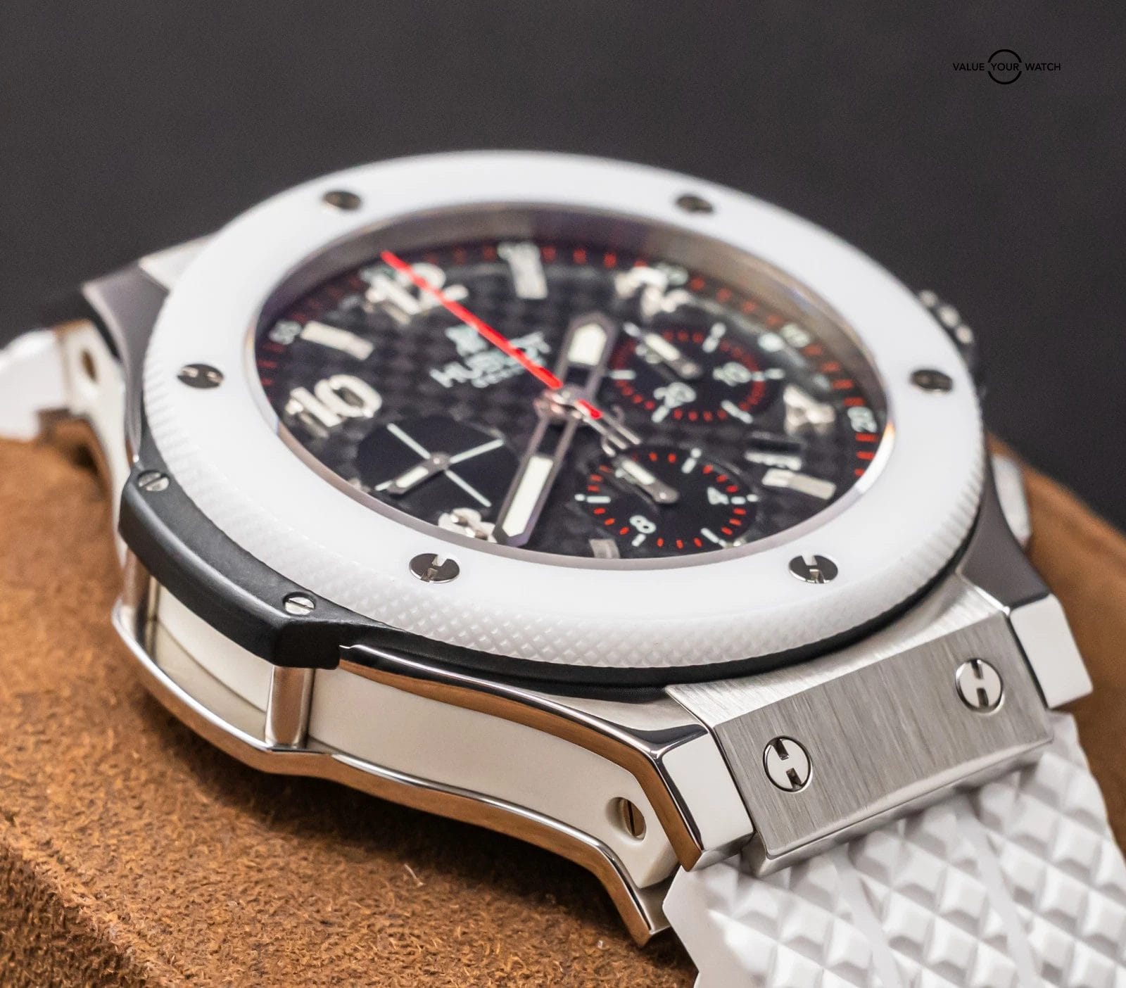 Hublot Big Bang 44 White Ceramic Steel Carbon Limited Edition 301.SH.131.RW - Image 6