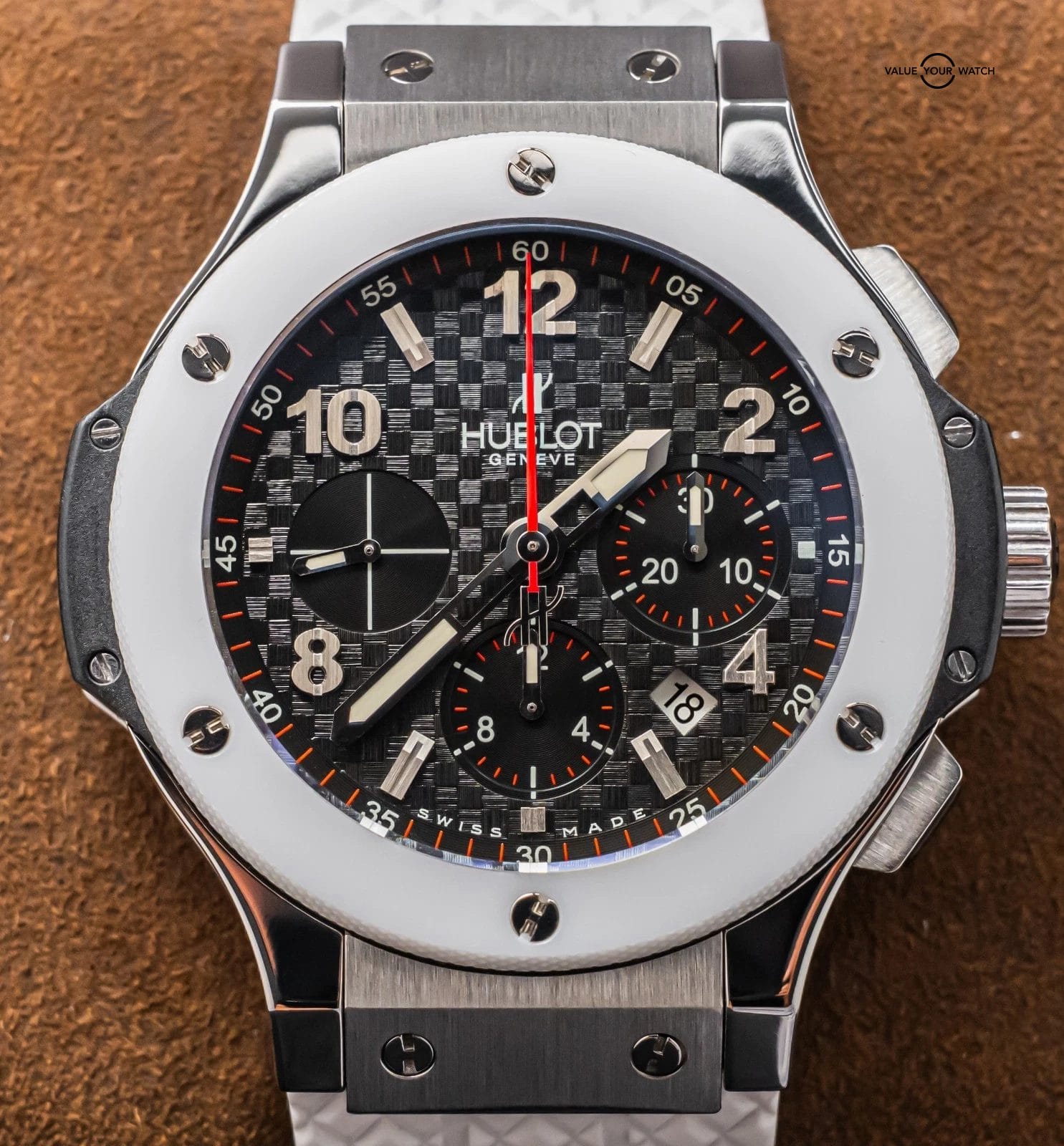 Hublot Big Bang 44 White Ceramic Steel Carbon Limited Edition 301.SH.131.RW - Image 13