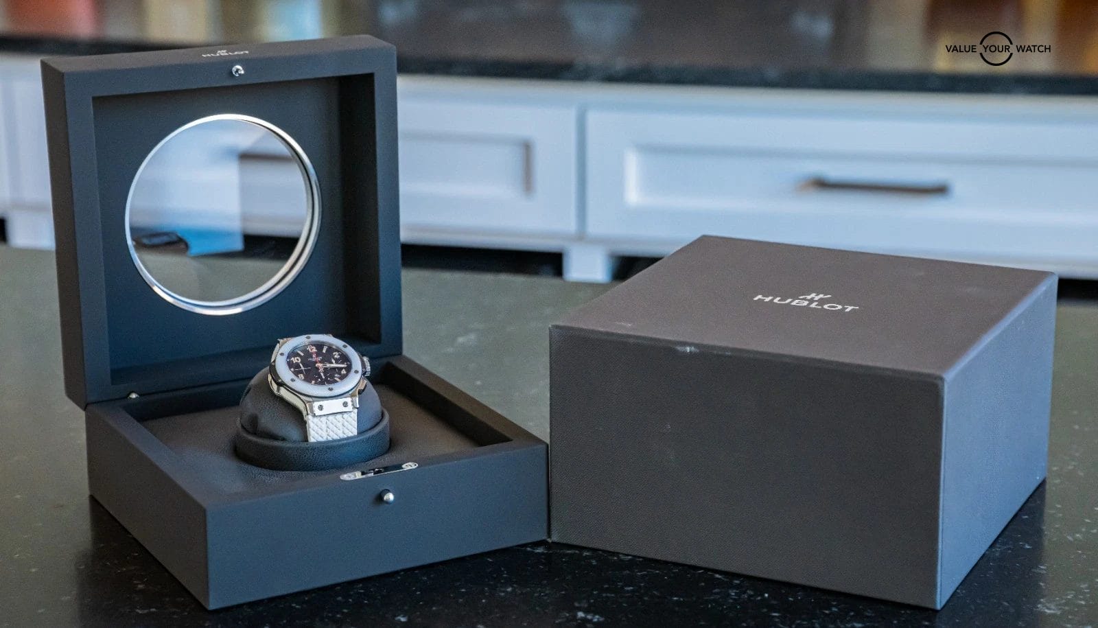 Hublot Big Bang 44 White Ceramic Steel Carbon Limited Edition 301.SH.131.RW - Image 14