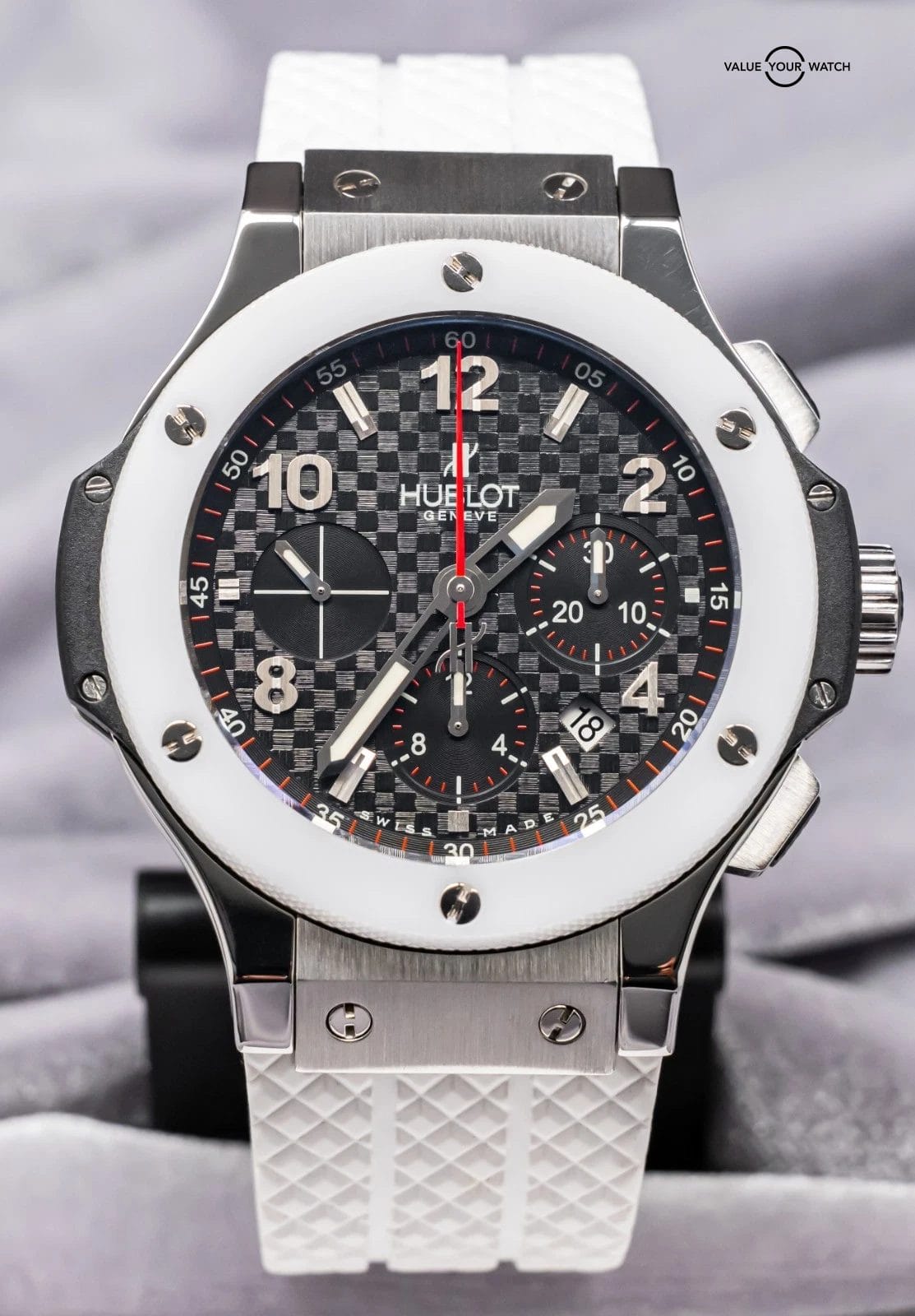 Hublot Big Bang 44 White Ceramic Steel Carbon Limited Edition 301.SH.131.RW - Image 16