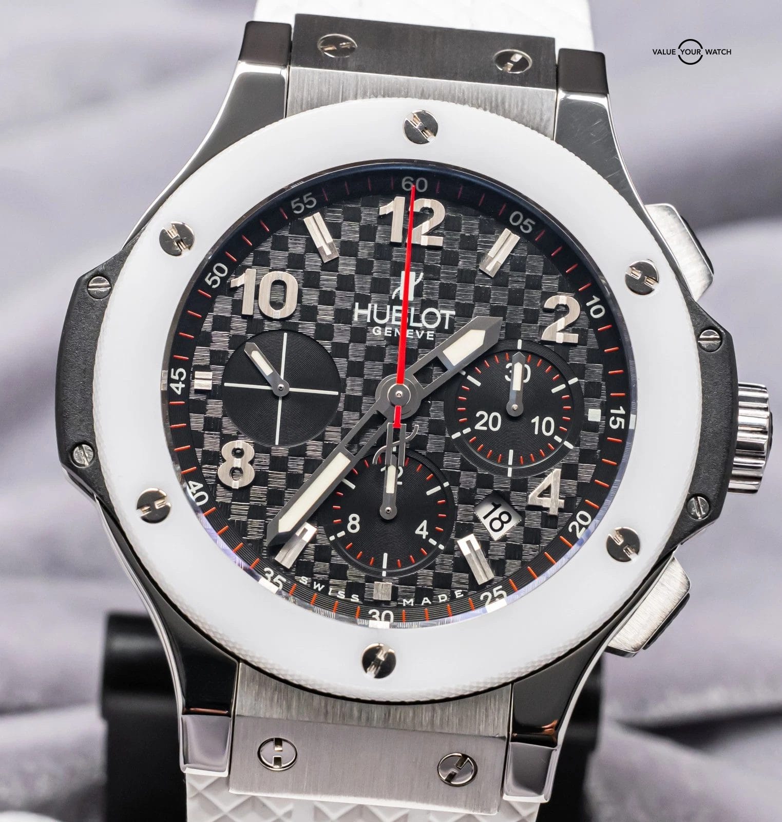 Hublot Big Bang 44 White Ceramic Steel Carbon Limited Edition 301.SH.131.RW - Image 17