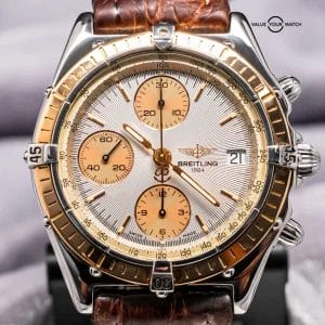 Breitling Chronomat 41 mm Yellow Gold & Steel SERVICED Vintage Automatic C13047