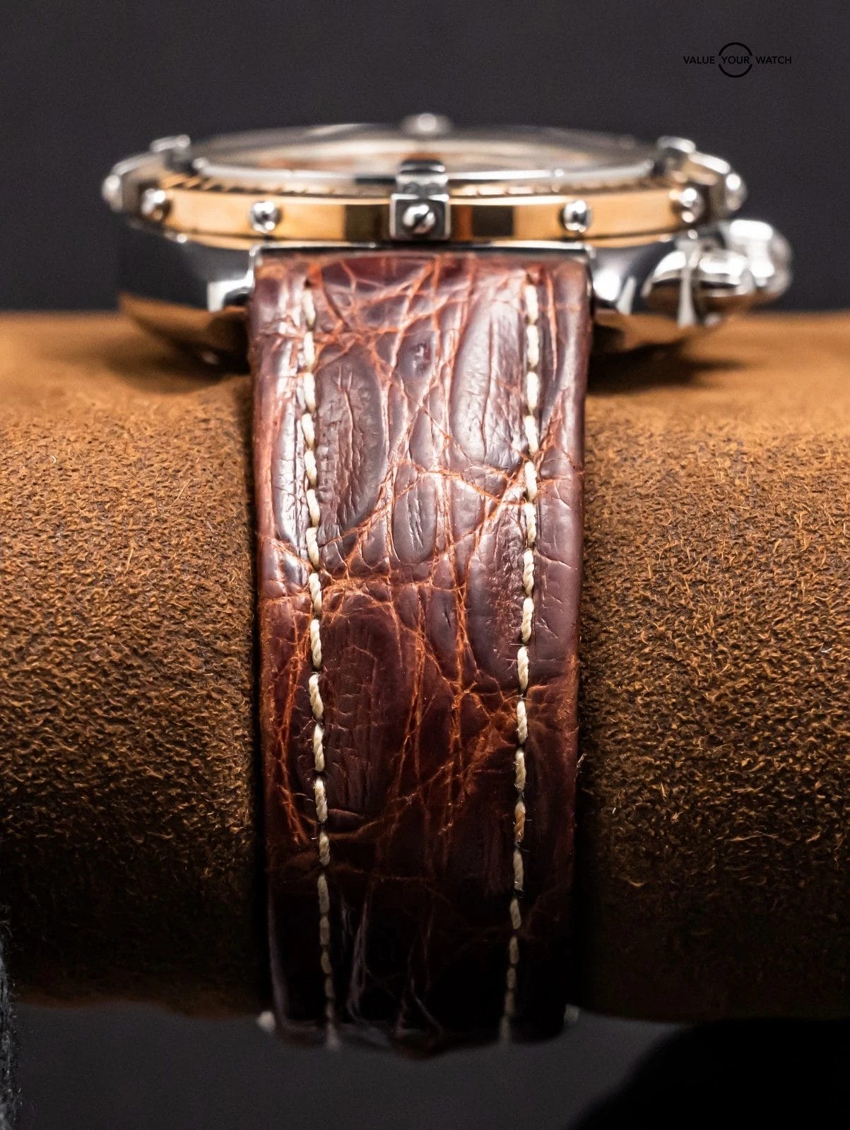 Breitling Chronomat 41 mm Yellow Gold & Steel SERVICED Vintage Automatic C13047 - Image 20