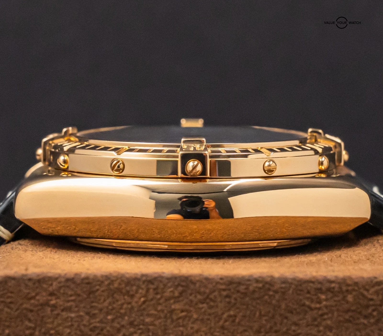 Breitling Crosswind Special 44 mm Yellow Gold Mother of Pearl Windrider K44355 - Image 7