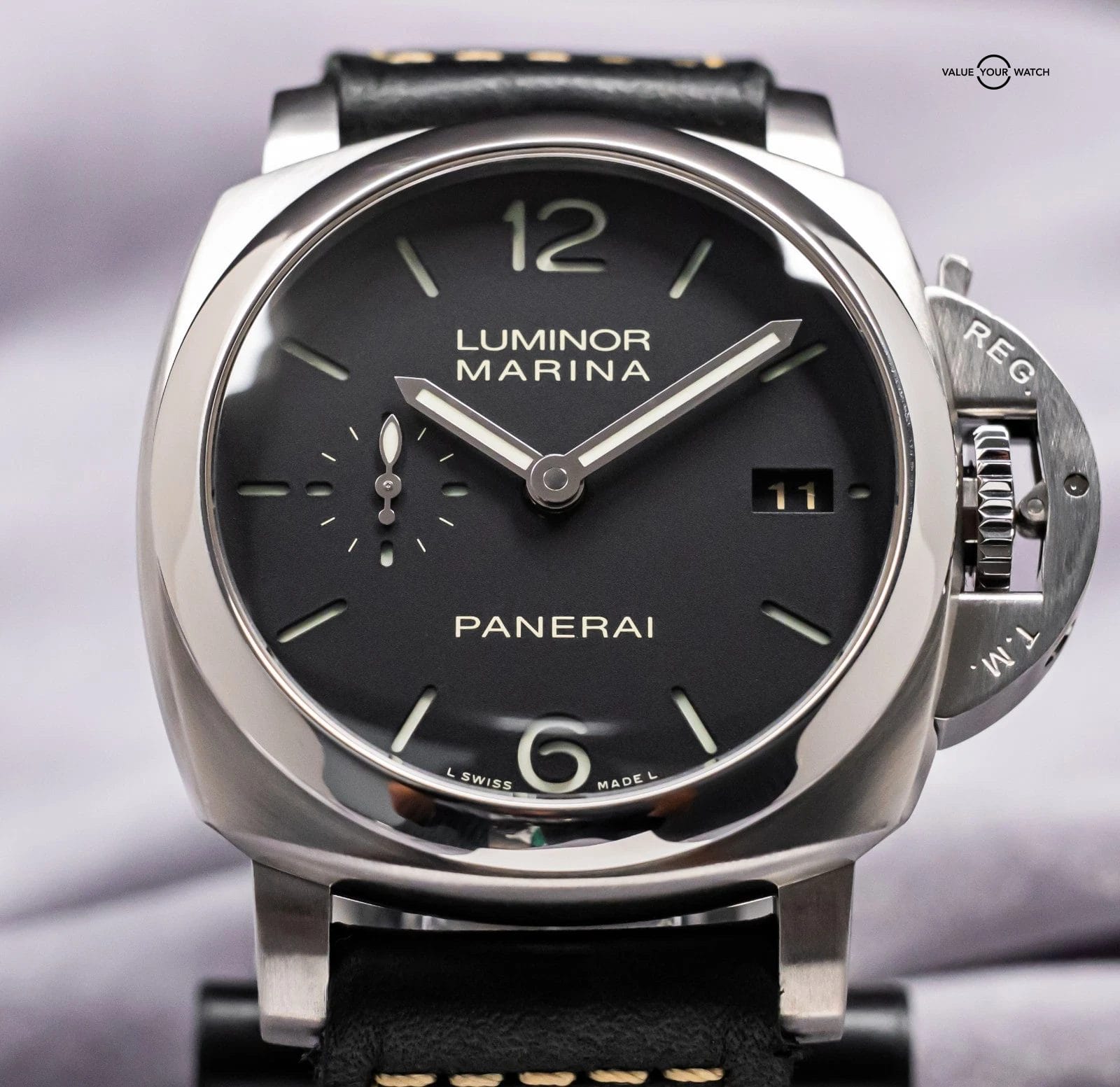 Panerai 392 Luminor Marina 42 mm 3 Days 1950 Black Dial PAM00392 PAM392 PAM - Image 13
