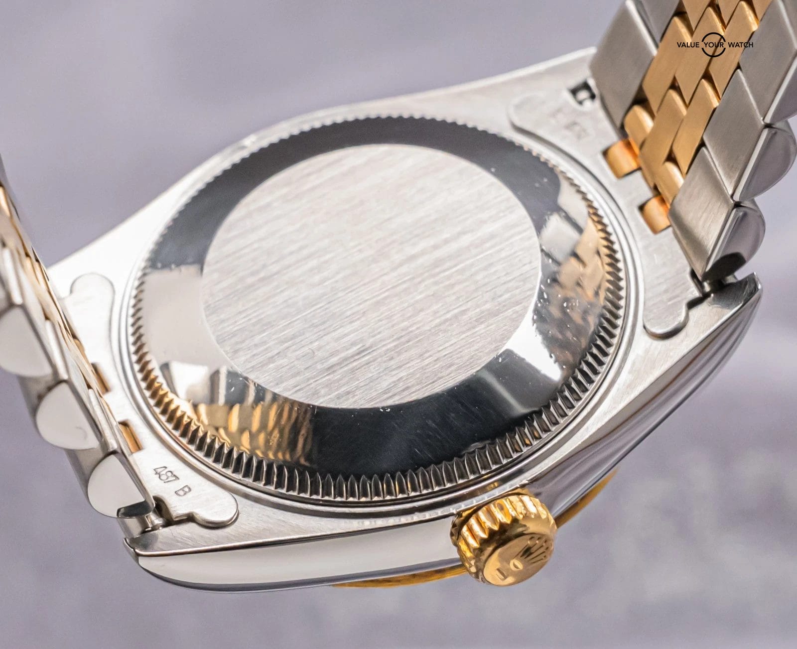 Rolex Datejust 31 mm Yellow Gold Complete Set Fluted Bezel Champagne Dial 68273 - Image 14