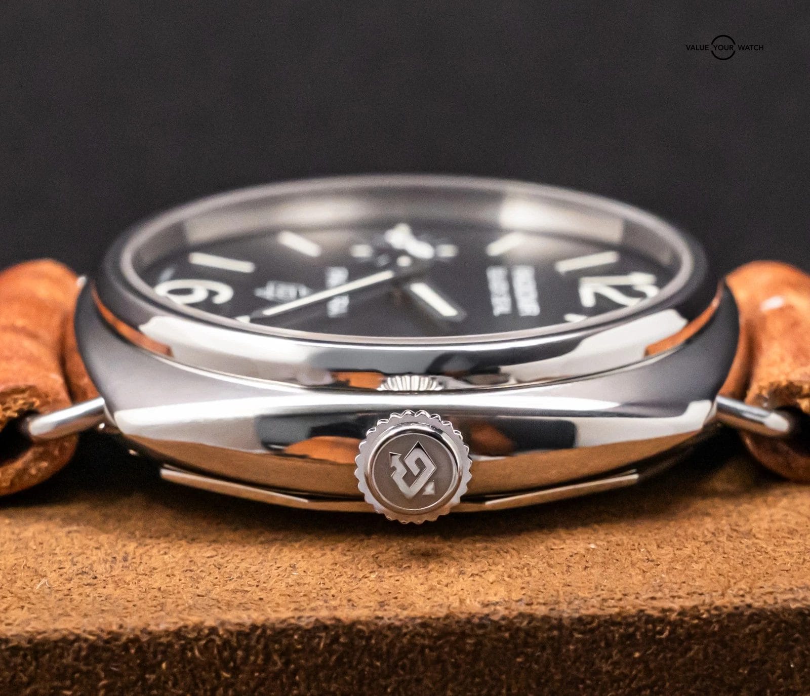 Panerai 380 Radiomir Black Seal 45 mm SERVICED Black Dial Manual-Wind Stainless - Image 6