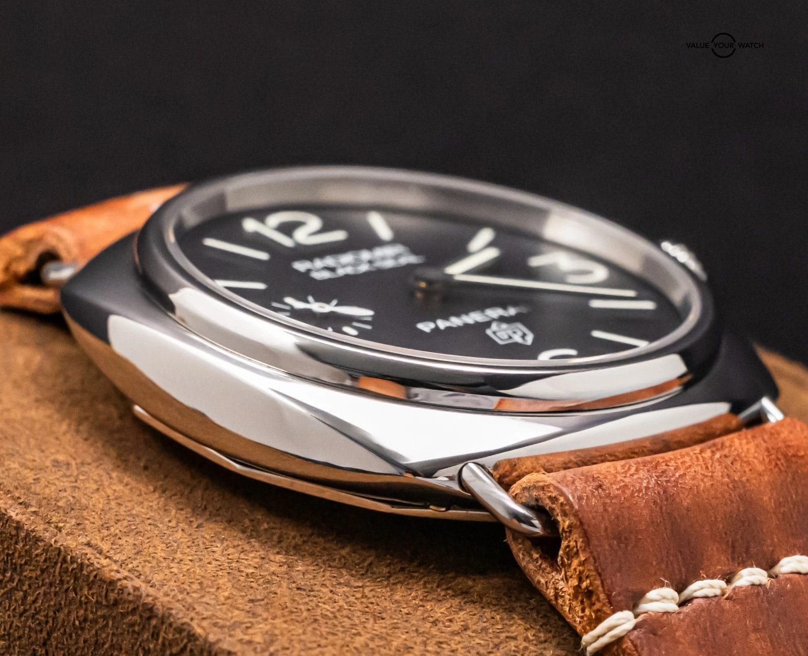 Panerai 380 Radiomir Black Seal 45 mm SERVICED Black Dial Manual-Wind Stainless - Image 13