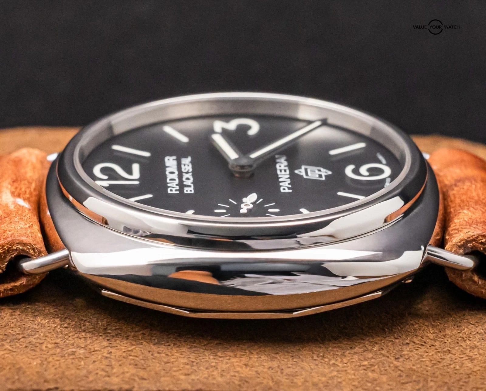 Panerai 380 Radiomir Black Seal 45 mm SERVICED Black Dial Manual-Wind Stainless - Image 14