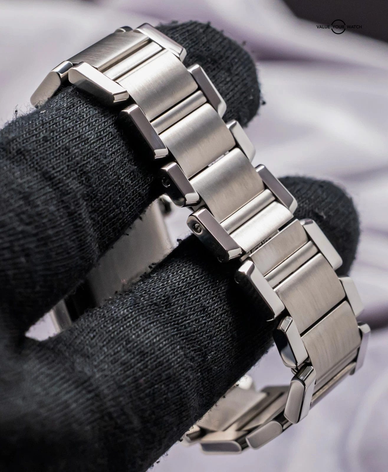 Cartier Tank Francaise Large Model Bracelet Automatic Stainless W51002Q3 - Image 3