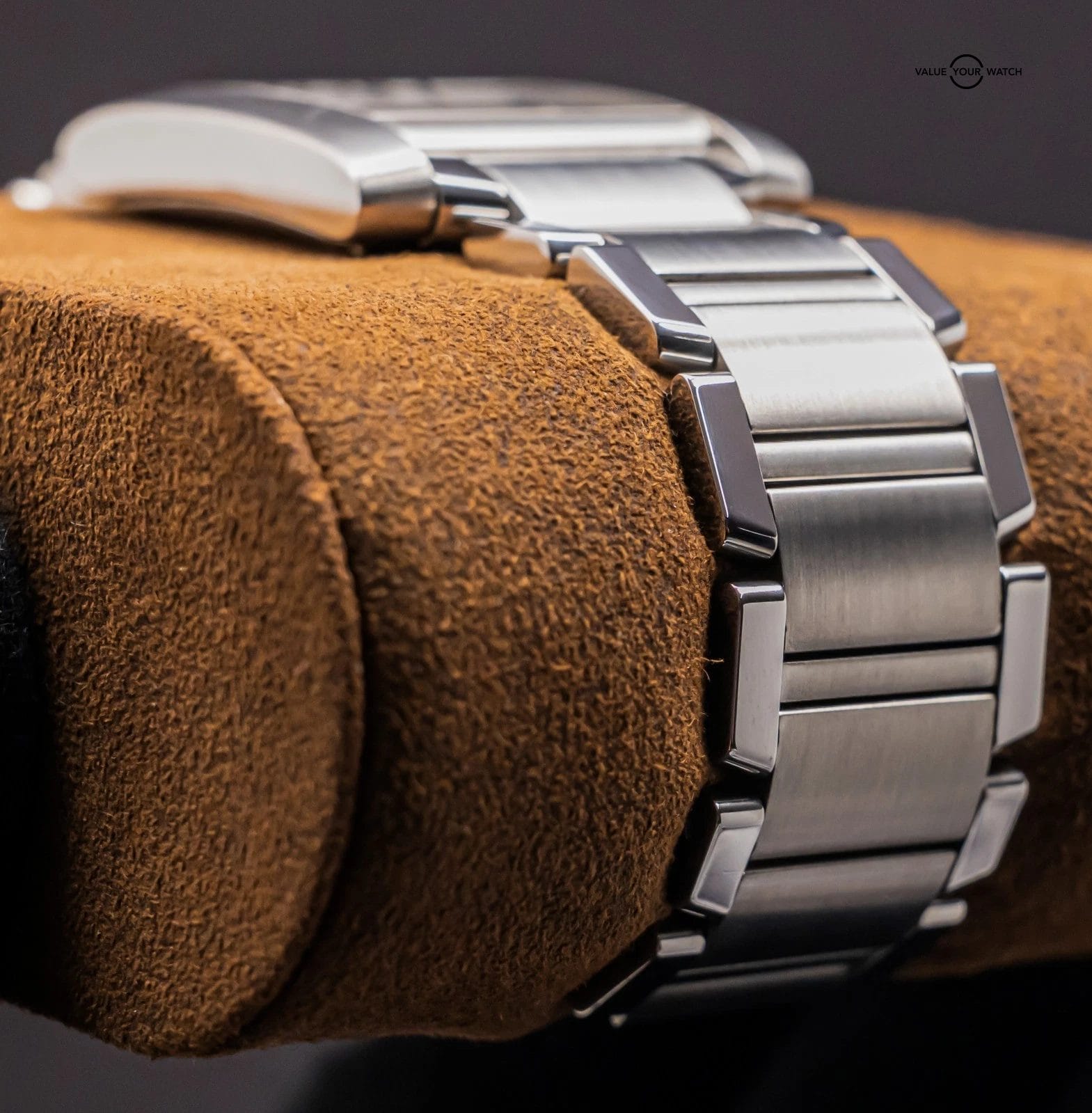 Cartier Tank Francaise Large Model Bracelet Automatic Stainless W51002Q3 - Image 5