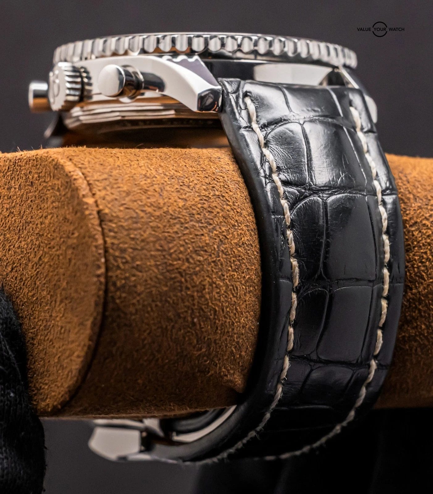 Breitling Navitimer 01 46 Black Dial $11K MSRP Croco Chronograph AB0127211B1P1 - Image 18