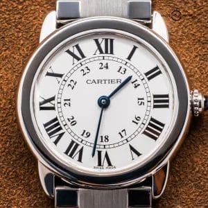 Cartier Ronde Solo De Cartier 29mm Silver Dial Stainless Date 2933 W6701004