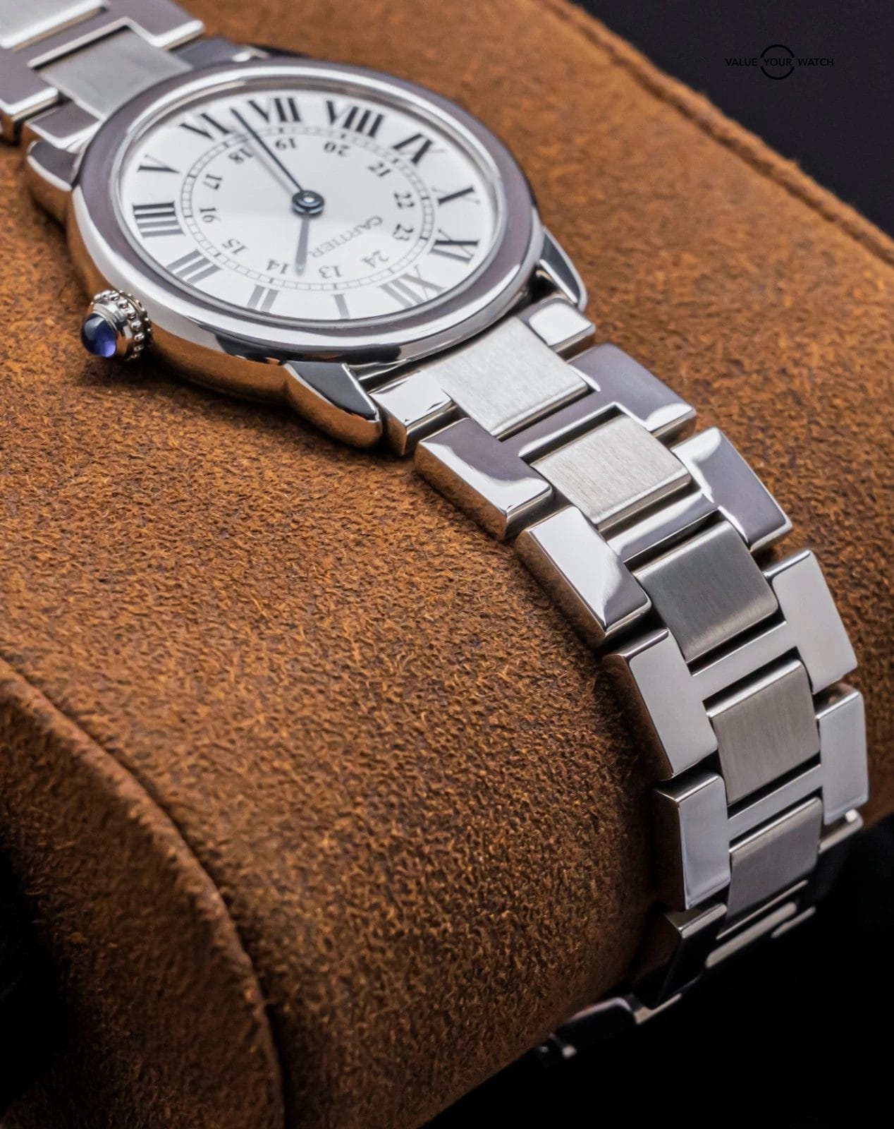 Cartier Ronde Solo De Cartier 29mm Silver Dial Stainless Date 2933 W6701004 - Image 10