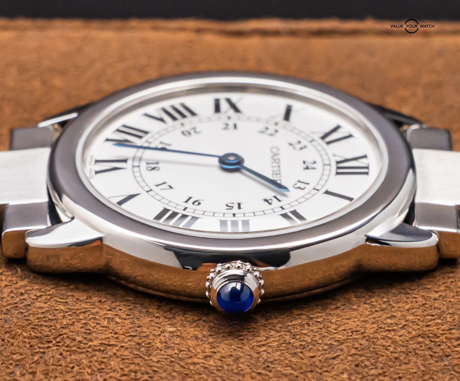 Cartier Ronde Solo De Cartier 29mm Silver Dial Stainless Date 2933 W6701004 - Image 14