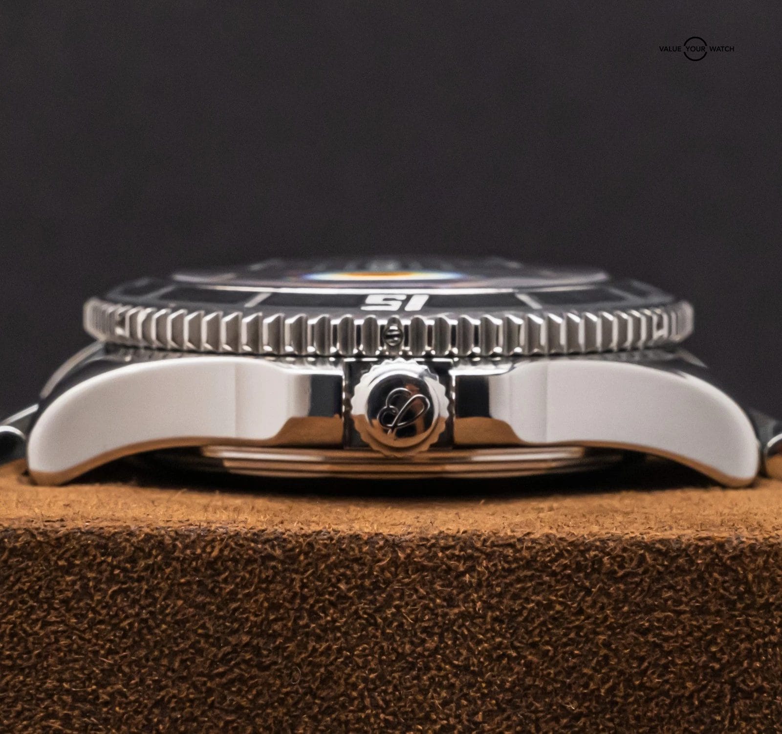 Breitling Superocean 42 mm Black Dial Boxes Bracelet Automatic Stainless A17364 - Image 6