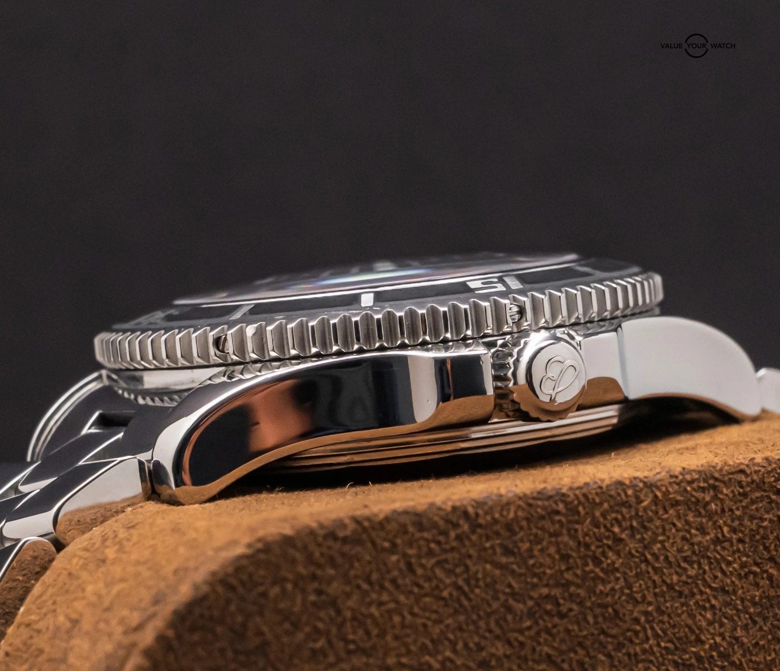 Breitling Superocean 42 mm Black Dial Boxes Bracelet Automatic Stainless A17364 - Image 7