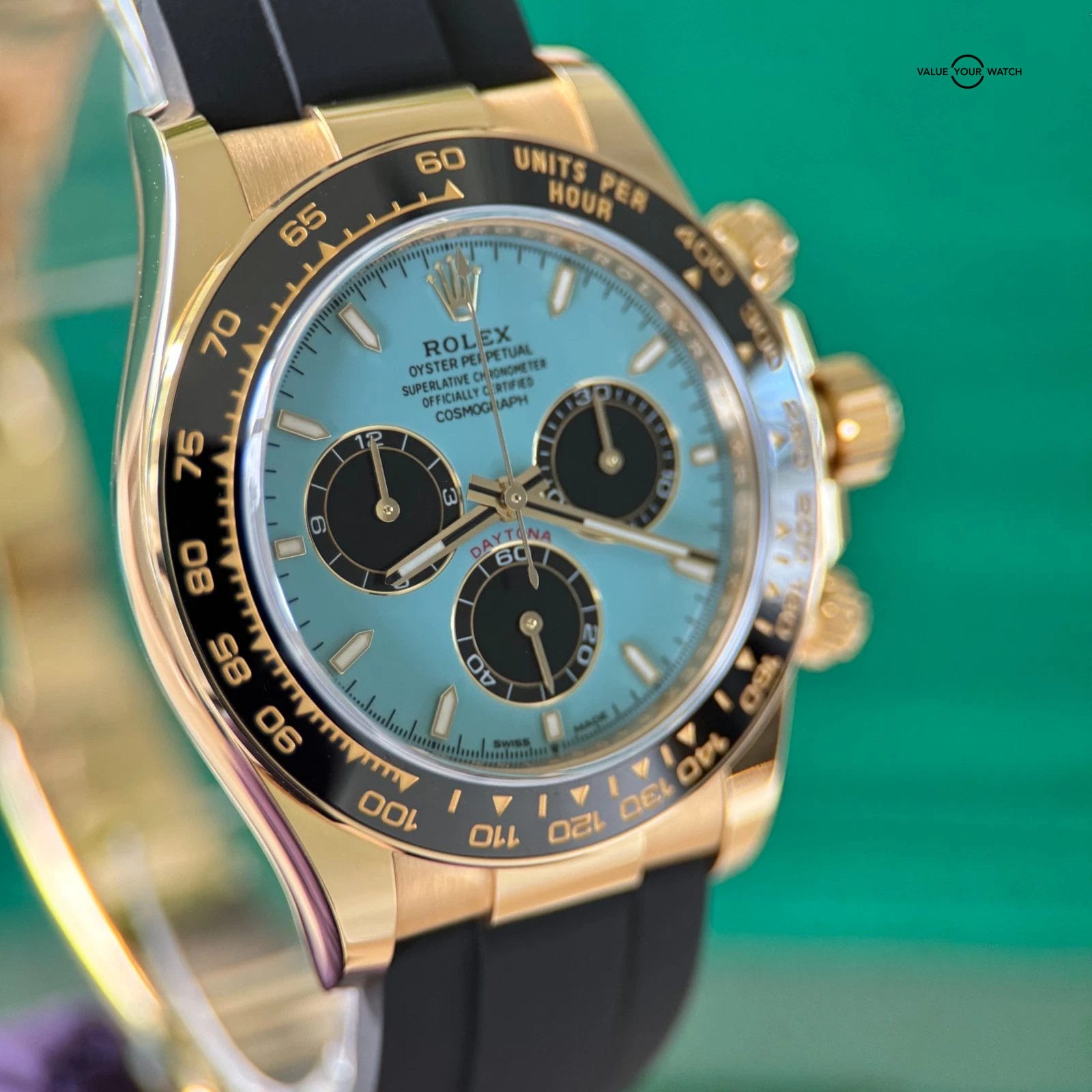 Rolex Daytona 2025 Rare Turquoise "Tiffany" dial - Immaculate Full Set - Image 6