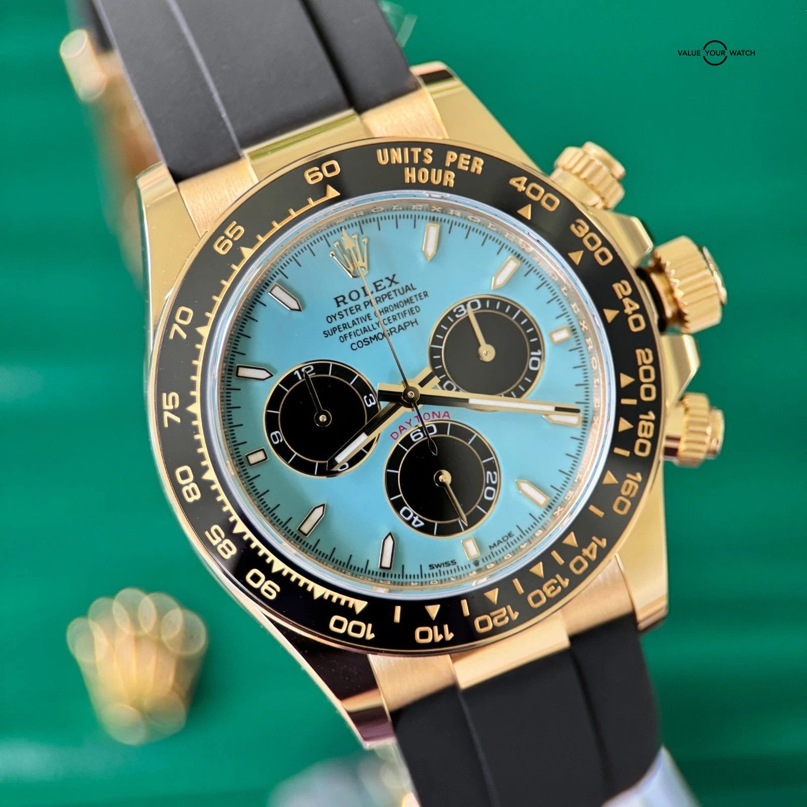 Rolex Daytona 2025 Rare Turquoise "Tiffany" dial - Immaculate Full Set