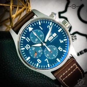 IWC Pilot’s Chronograph “Let Petite Prince” Blue Dial Full kit B&P – IW377714