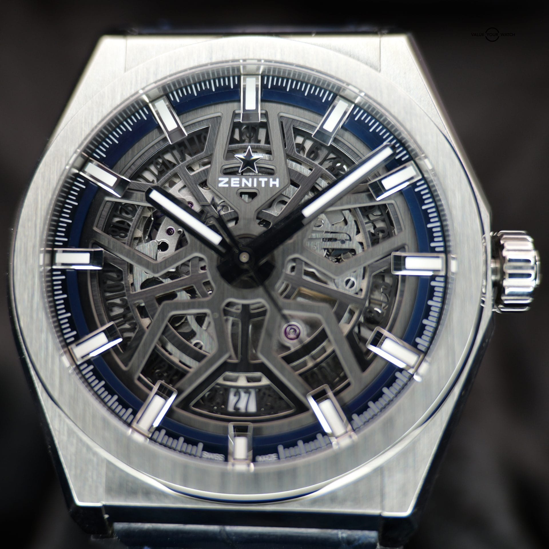 Zenith Defy Classic Titianuim 95.9000.670/78.R584 41MM Skeleton Dial Full Set WARRANTY - Image 2