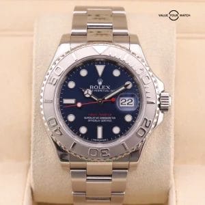 Rolex Yacht-Master 116622 Silver Oyster Bracelet with Silver Bezel