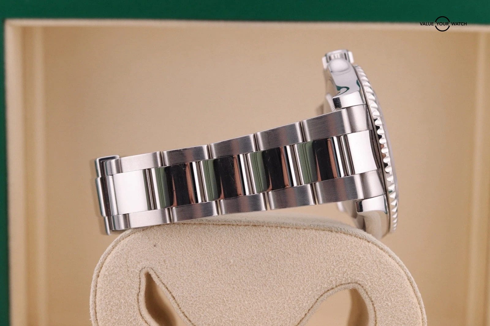 Rolex Yacht-Master 116622 Silver Oyster Bracelet with Silver Bezel - Image 7