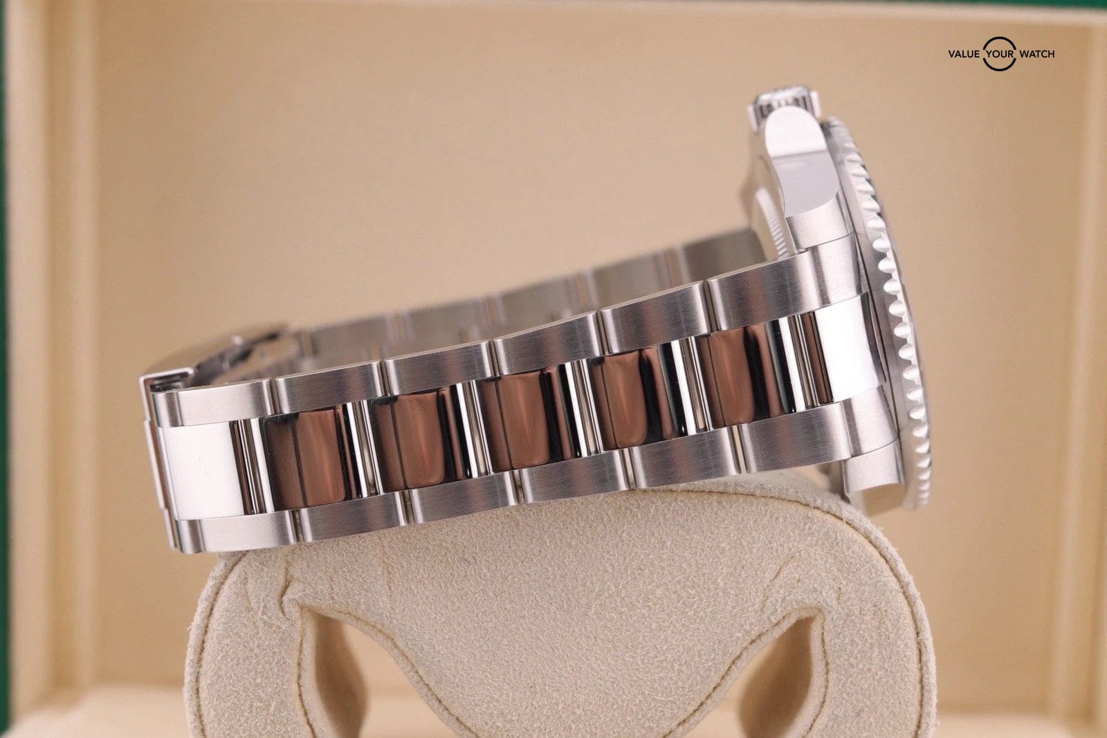 Rolex GMT-Master II 126710BLNR Silver Oyster Bracelet with Blue and Black Bezel - Image 4