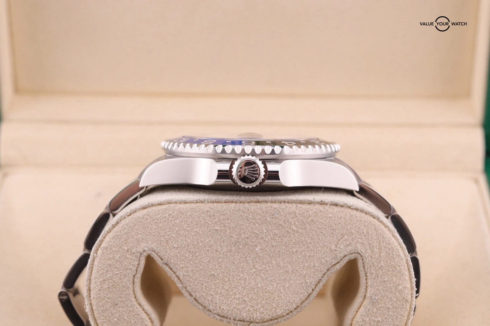 Rolex GMT-Master II 126710BLNR Silver Oyster Bracelet with Blue and Black Bezel - Image 8