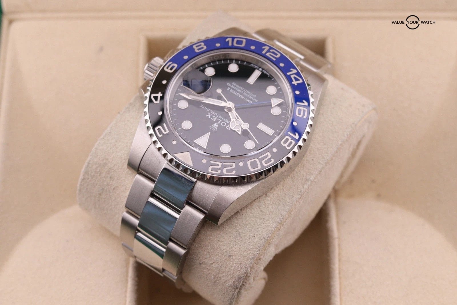 Rolex GMT-Master II 126710BLNR Silver Oyster Bracelet with Blue and Black Bezel - Image 10