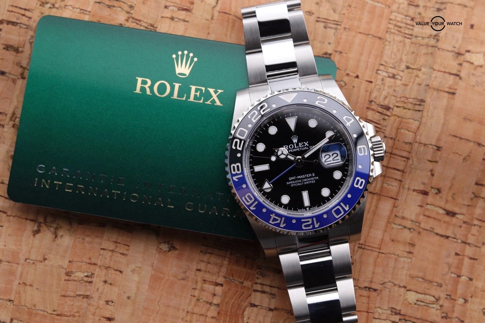 Rolex GMT-Master II 126710BLNR Silver Oyster Bracelet with Blue and Black Bezel - Image 16