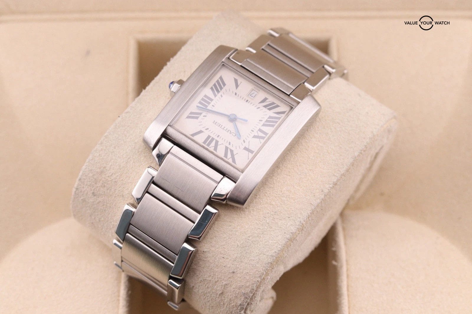 Cartier Tank Française 2302 W51002Q3 28x32mm - Image 11