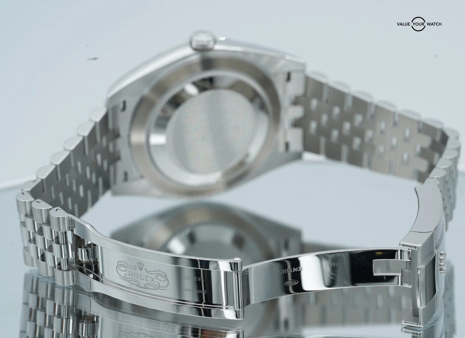 2025 Rolex Datejust 41mm 126334 Slate Gray Dial 18K White Gold Stainless Steel - Image 12