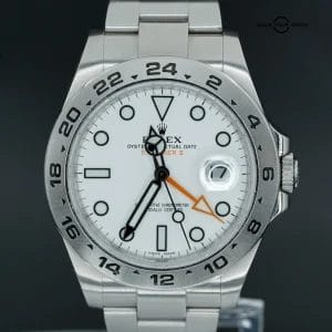 Rolex Explorer II 42mm 216570 White Dial Stainless Steel Box/Papers!