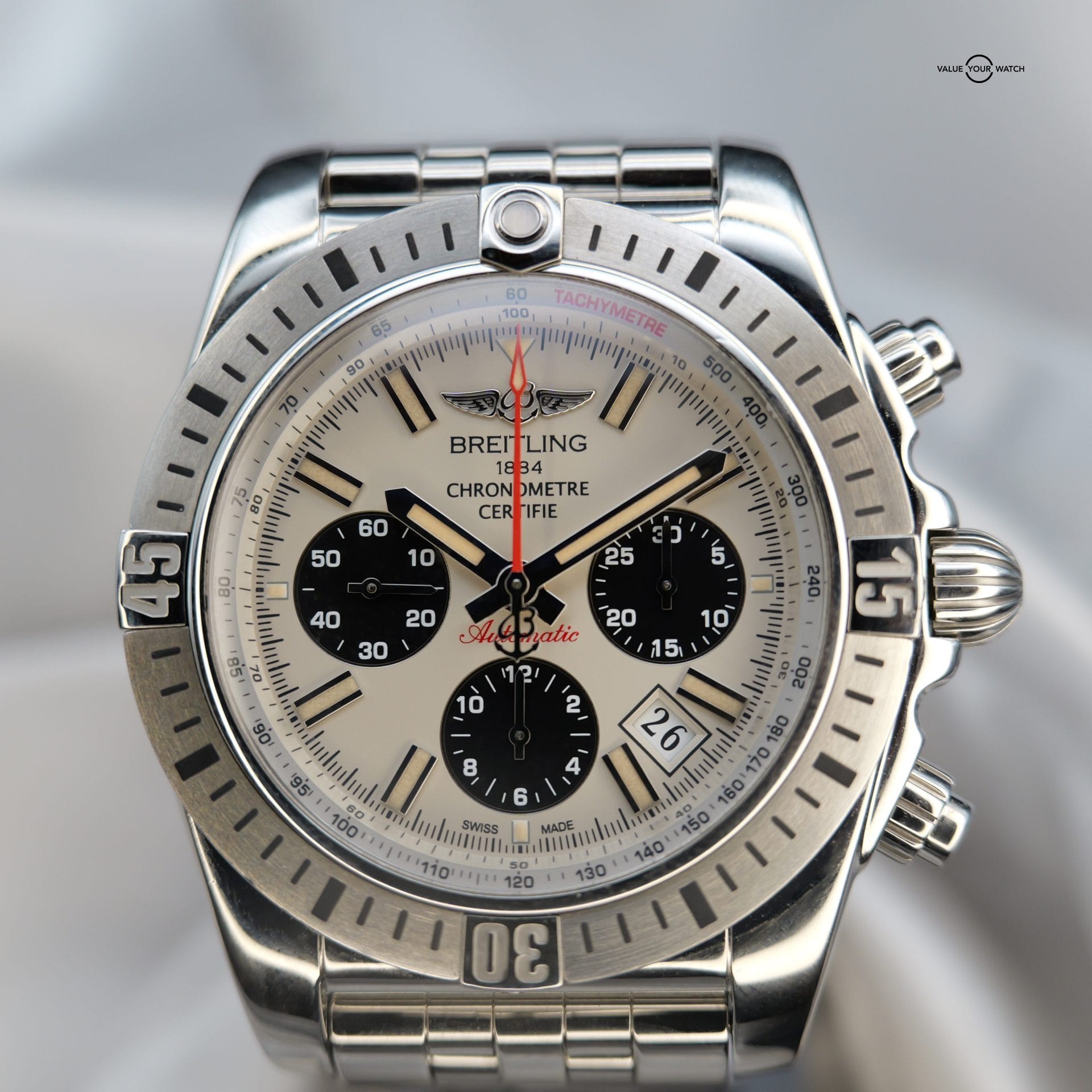 Breitling Chronomat Airborne AB01154 44MM Panda Dial WARRANTY